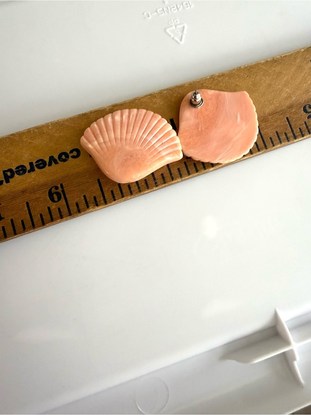 Vintage Pierced Earrings - Picture 2 of 2